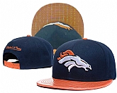 Broncos Team Logo Navy M&N Adjustable Hat GS,baseball caps,new era cap wholesale,wholesale hats